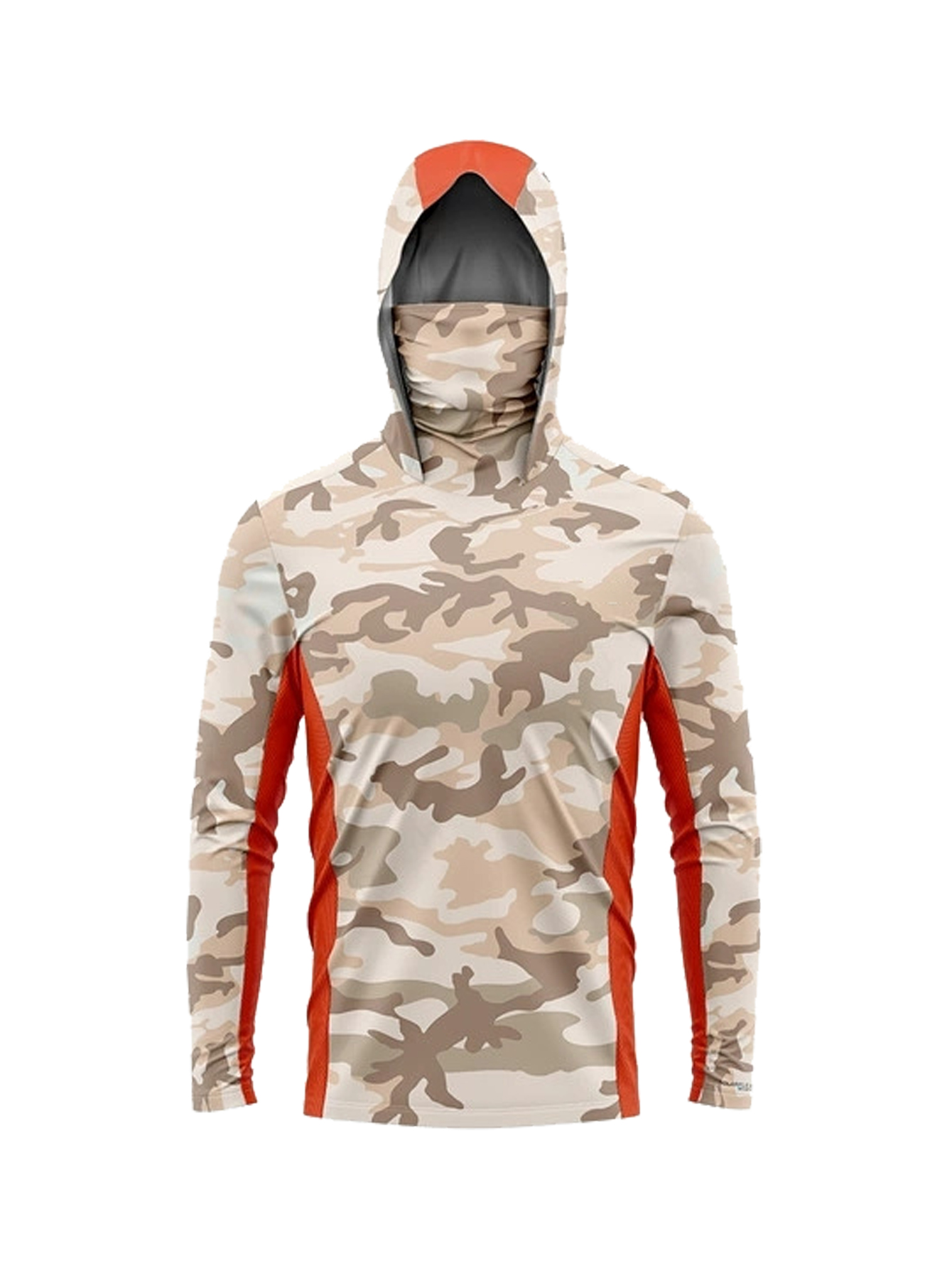 Desert Camo Men Fishing Hooded - Fishing Mask Sun Protection review and price