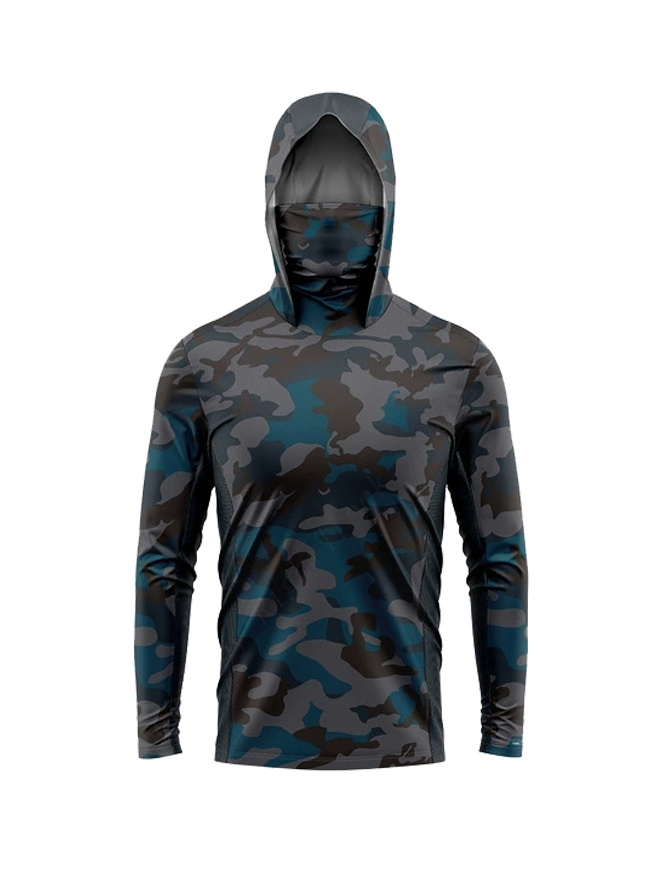 Desert Camo Men Fishing Hooded - Fishing Mask Sun Protection review and price