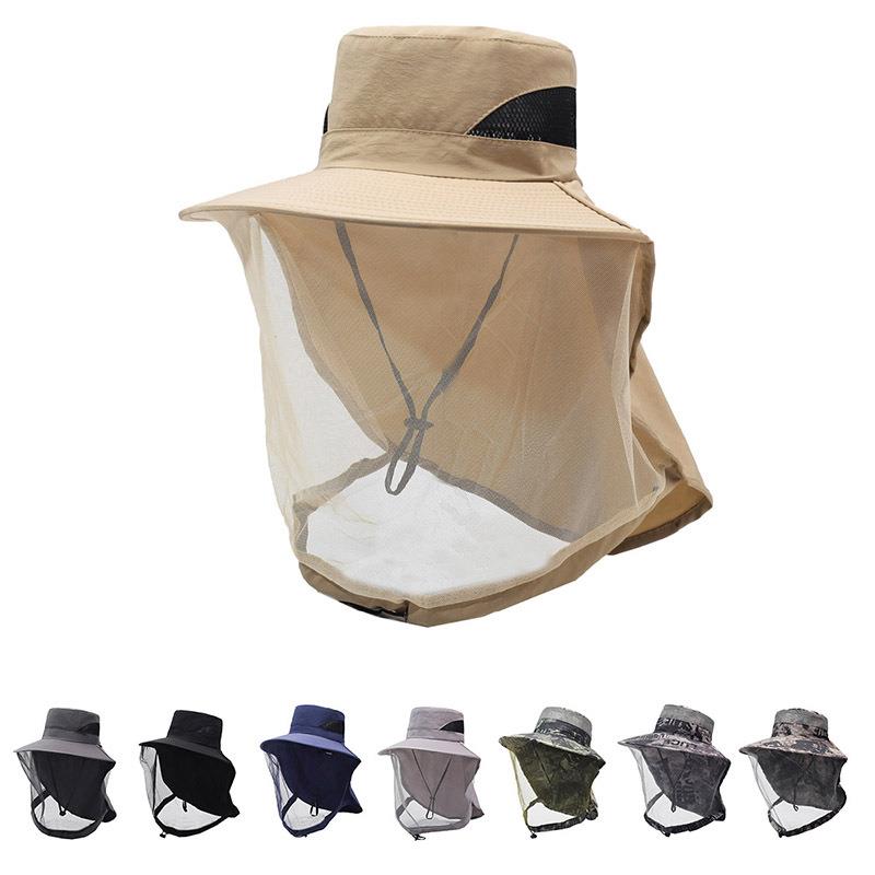 Outdoor Mosquito Proof Hat Uni - Fishing Mask Sun Protection review and price
